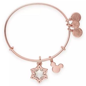 Mickey Mouse Icon Snowflake Bangle by Alex and Ani